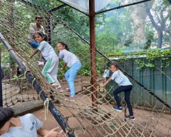 Std II Field Trip 2023-24 to Bhavan's Nature and Adventure Centre